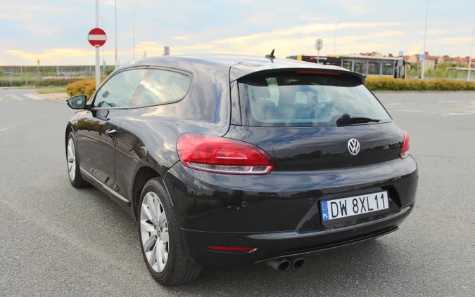 Volkswagen Scirocco cena 29900 przebieg: 189000, rok produkcji 2011 z Wrocław małe 67